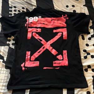 Black Off white shirt